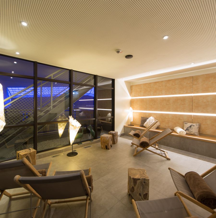 Hotel Central Wellness und Sauna Bereich 
